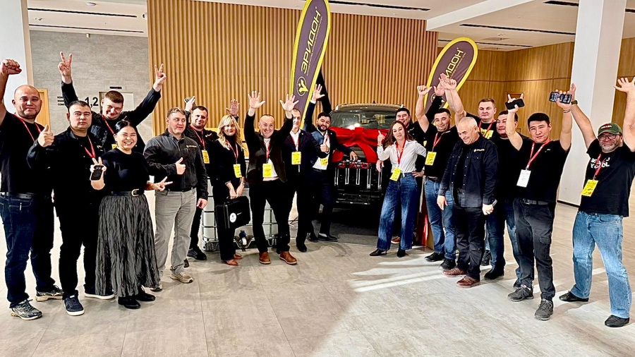 Пикап от «Эридона» уехал к фермерам в Павлодар