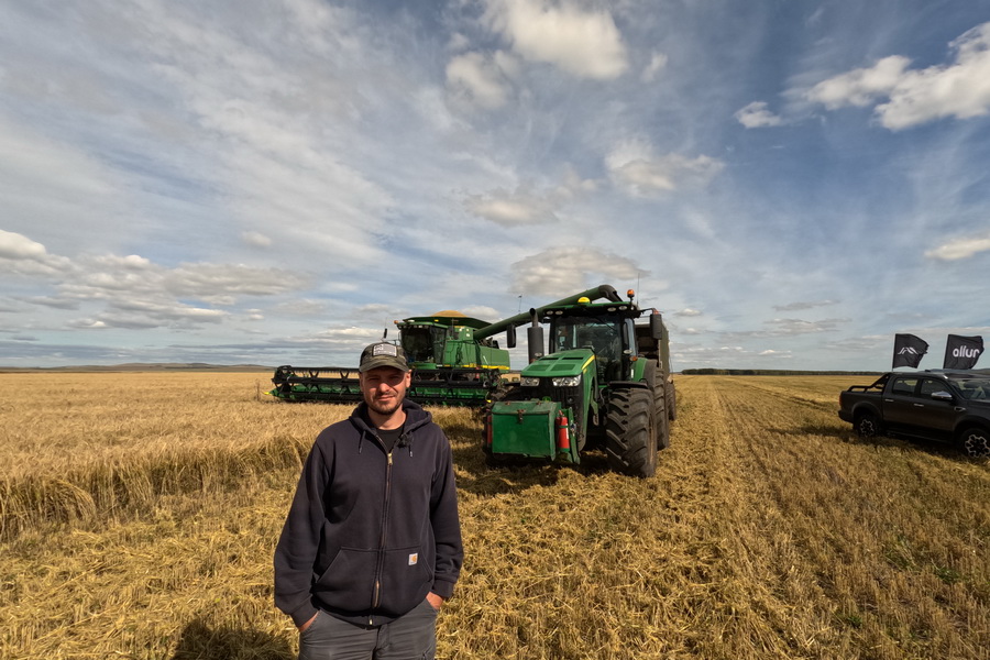 Урожайность 72 ц/га показал  ячмень «Прерия» на полях Kusto Agro